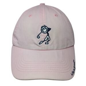 Golfer Jake Slideback Hat Pink One Size Adjustable Outdoor Life Is Good